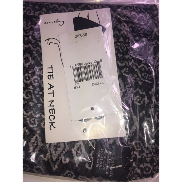 Cejon Accessories Black Lightweight Scarf/Wrap - Picture 3 of 5